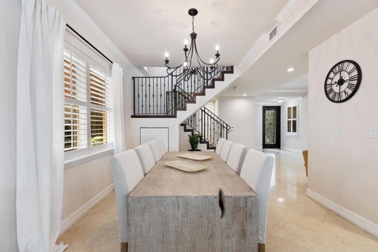 Luxury Spanish Villa 4 Bedroom 4 Bathroom Pool Sunny Isles North Miami Beach Extérieur photo